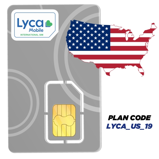Lyca USA Prepaid Tariff  - LYCA_US_19